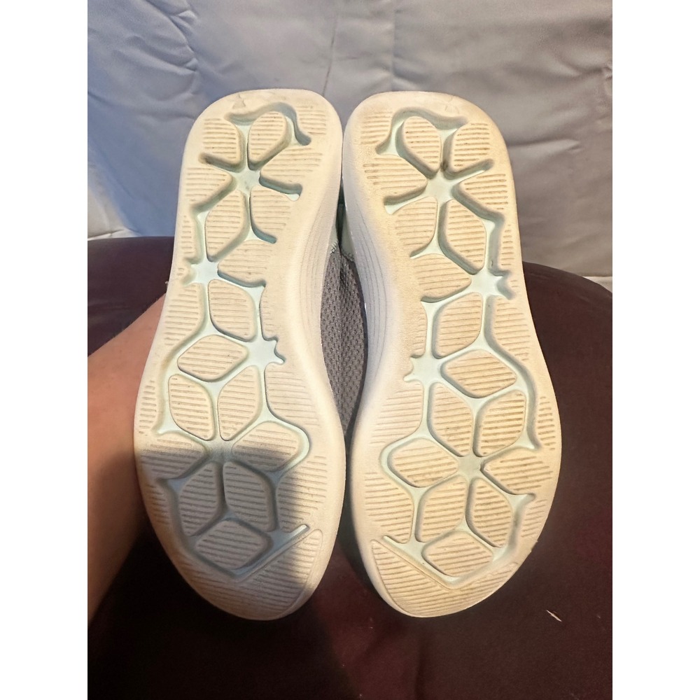 Under Armour Mojo 2 Womens Gray Mint Green Running Shoes 3022592-102 Size 9.5 - Picture 5 of 6